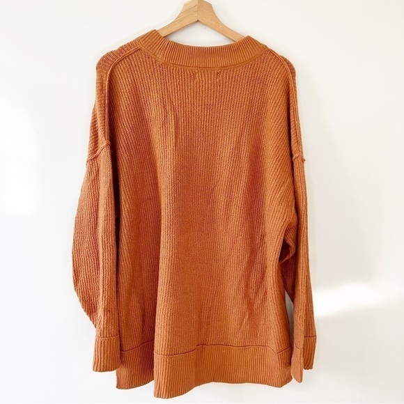 Aerie Oversized Knit Ribbed Sweater - Picture 5 of 8